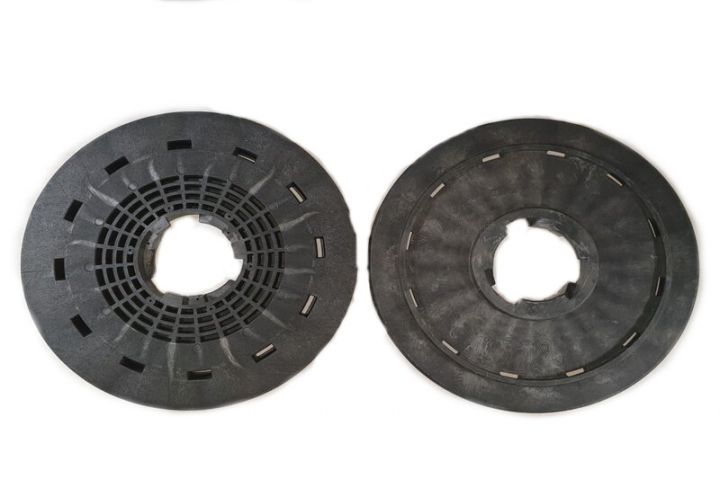 Aandrijfplaten voor monoborstel